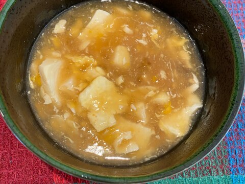 しっかりあったまる☆あんかけ玉子豆腐